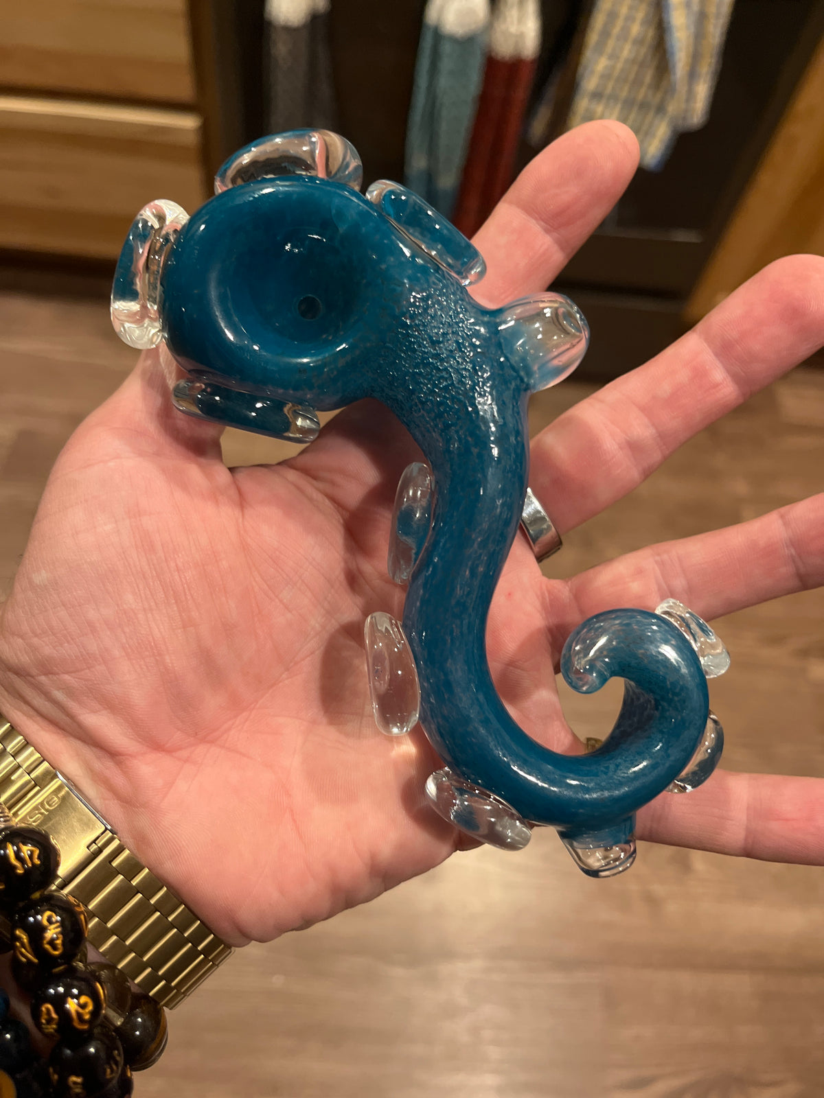 Tentacle pipe made today on the Jeremiah Show!