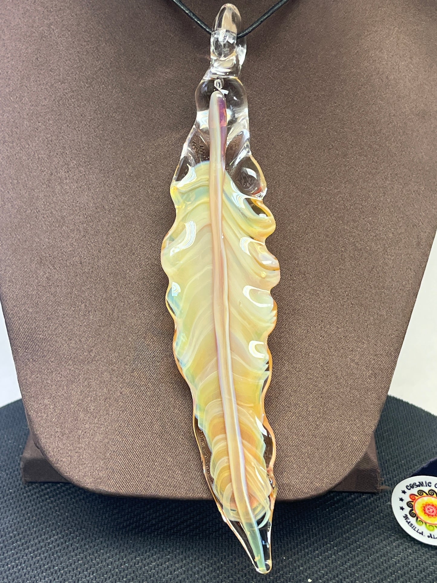 Feather pendant