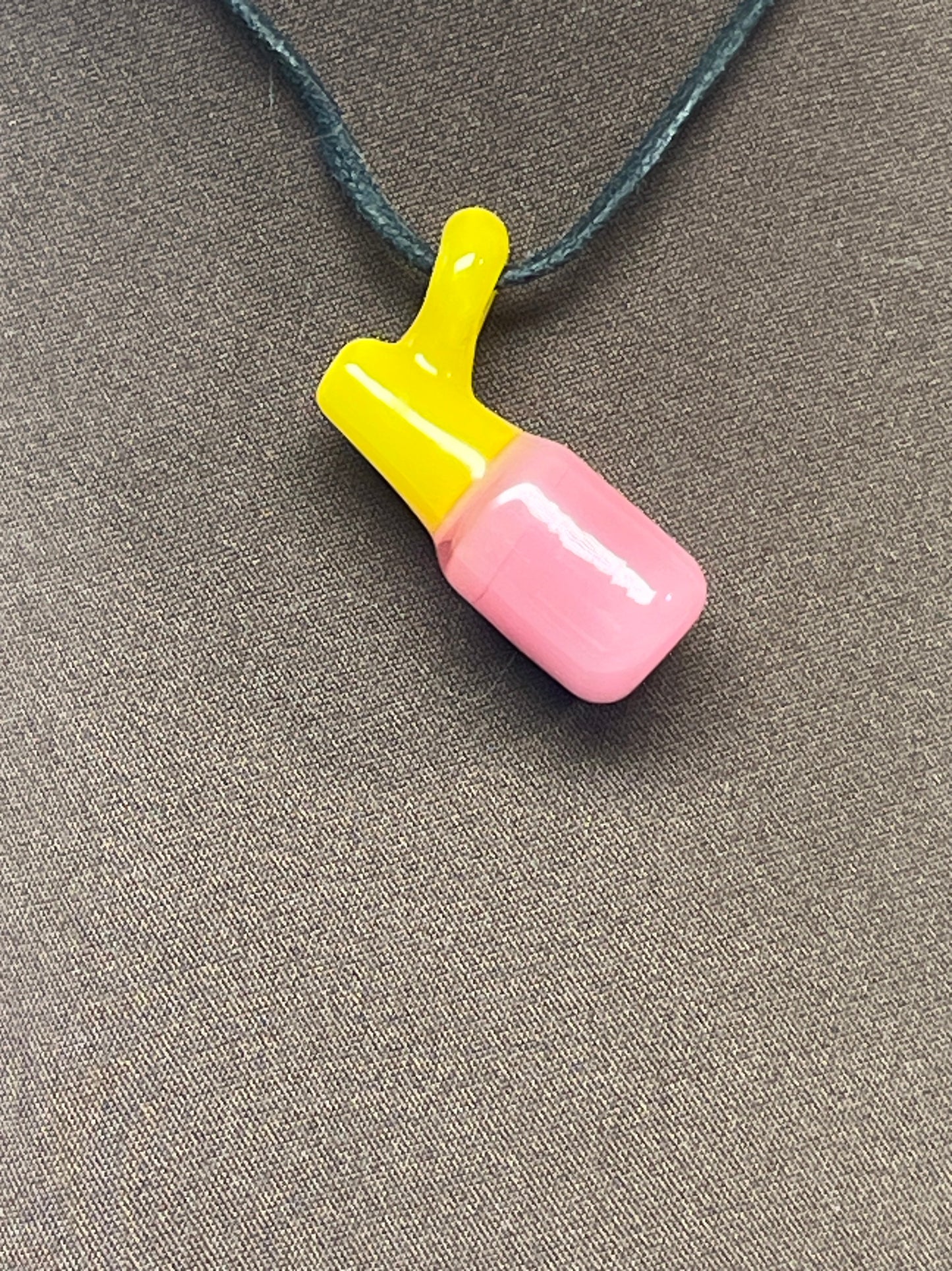 Nail polish pendant