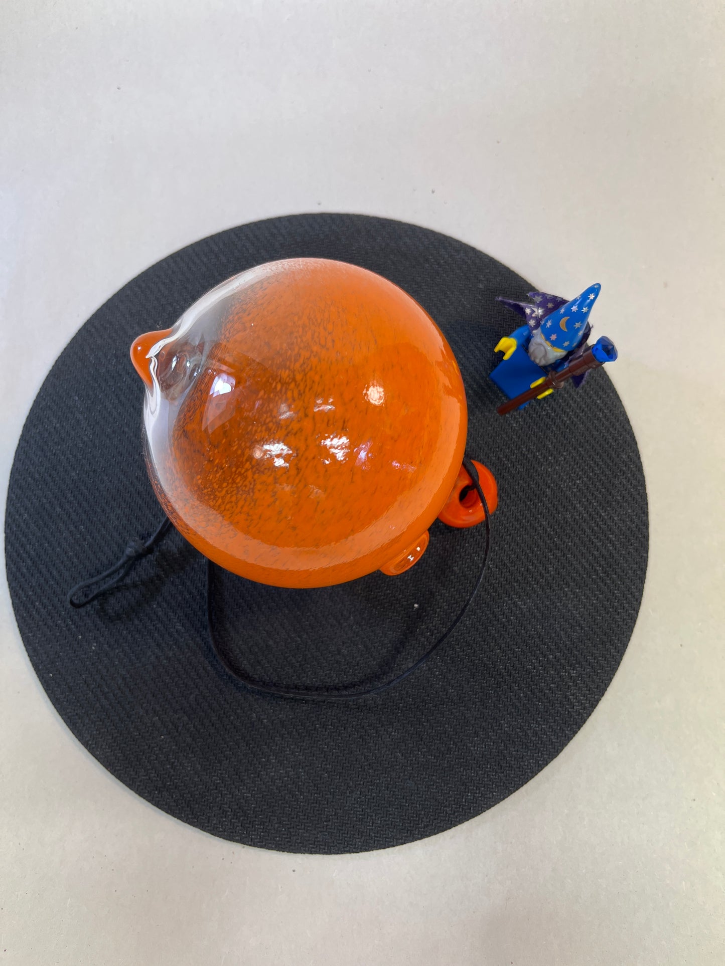 Orange Colored Rooter ball