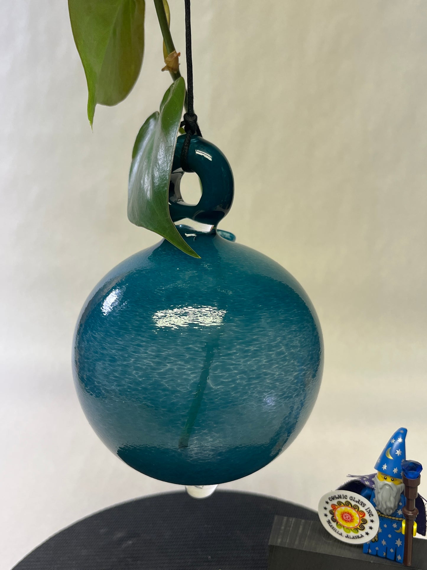 Opaque Blue Rooter ball