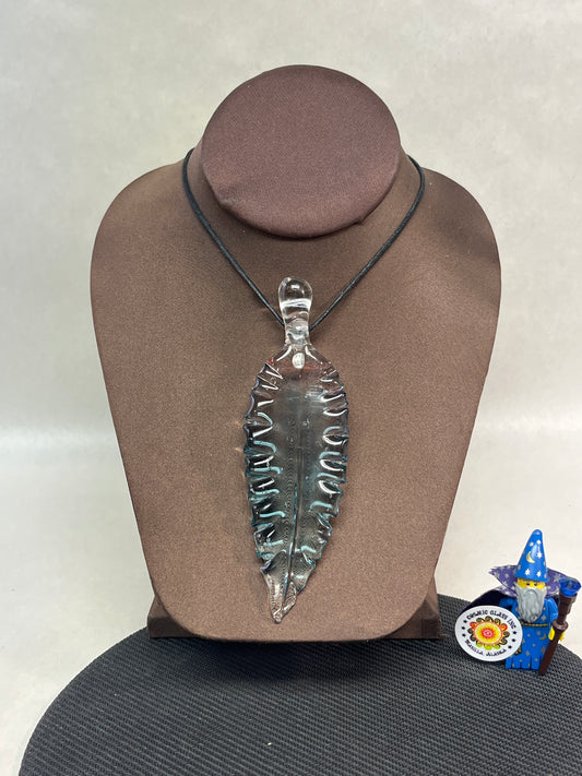 Mystical Bird Feather Pendant