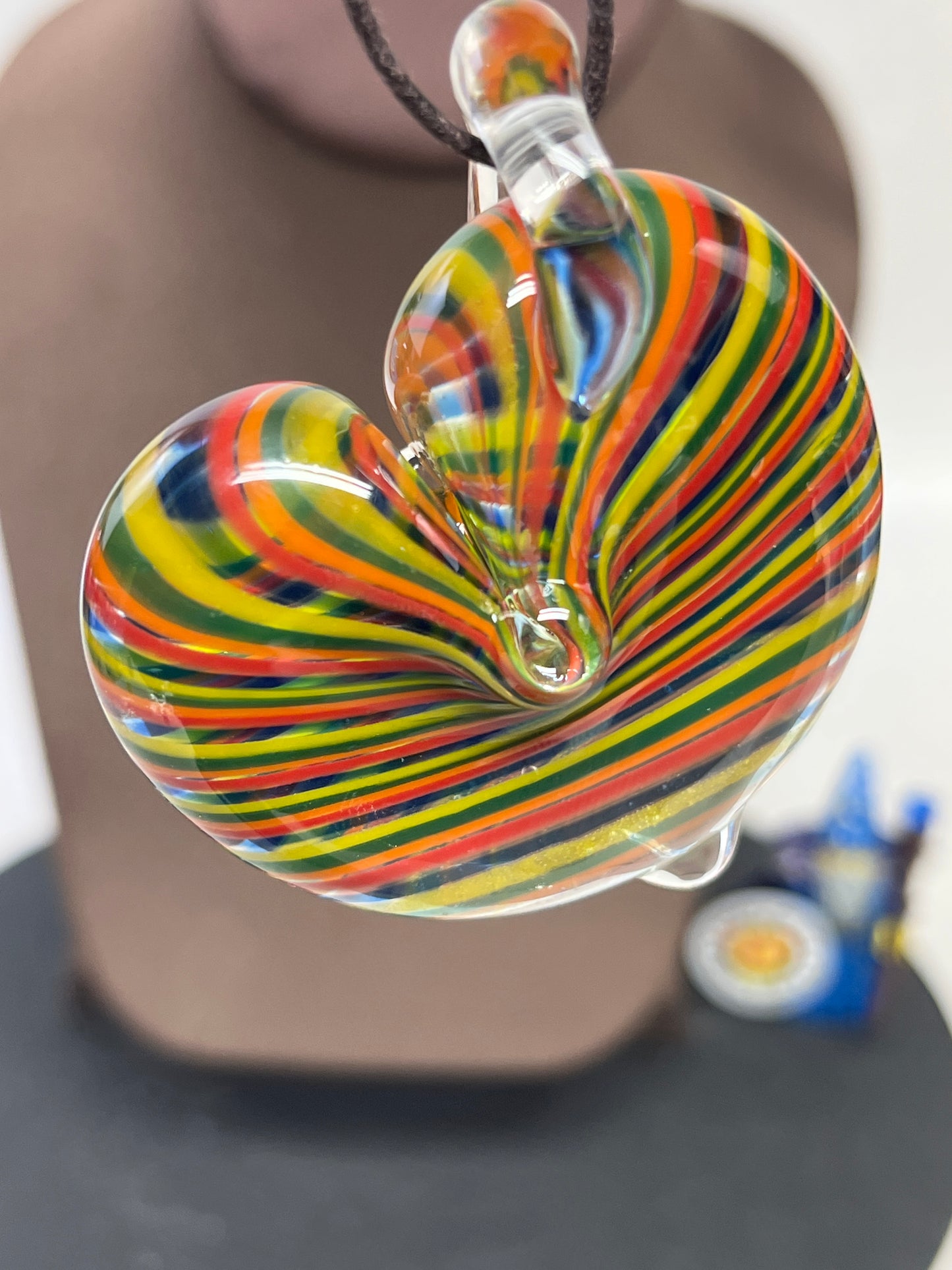 Rainbow Heart Pendant