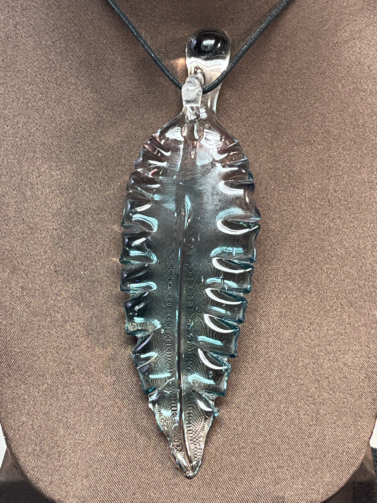Mystical Bird Feather Pendant