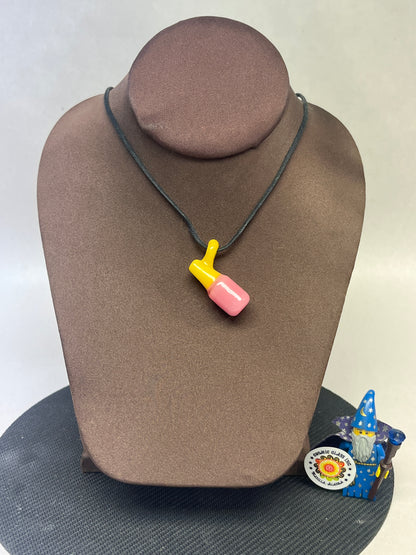 Nail polish pendant