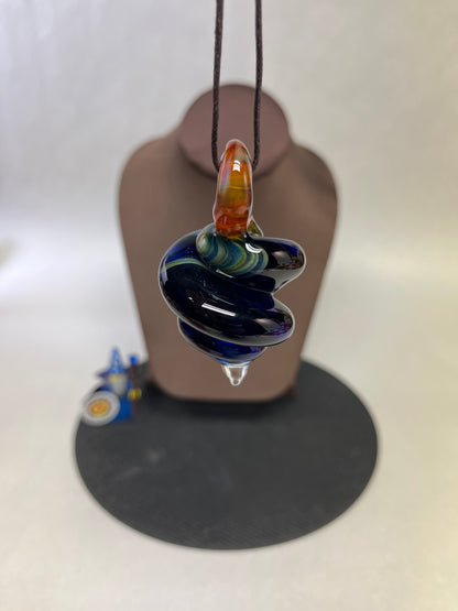 Spiral of color Pendant