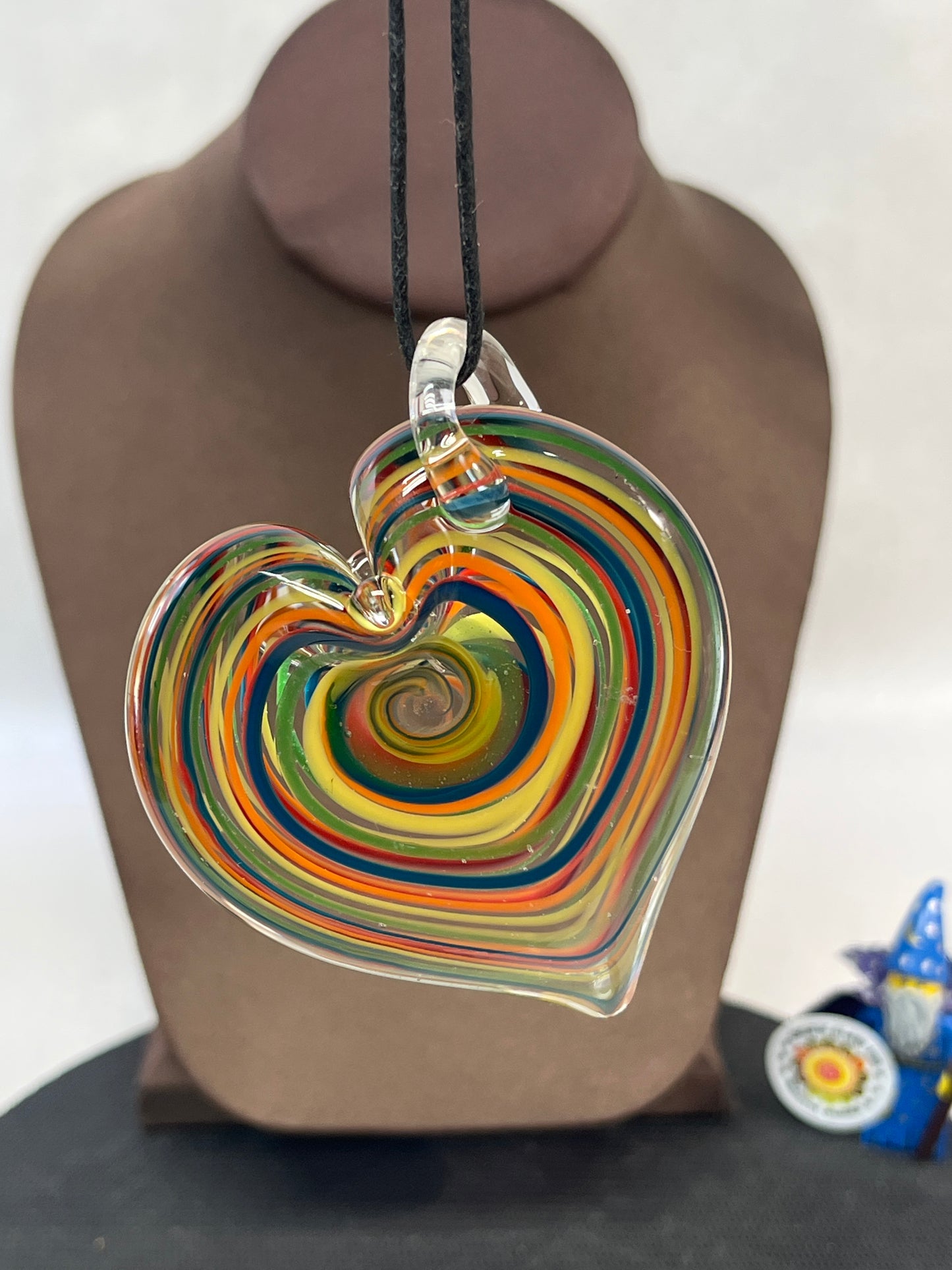 Rainbow Heart Pendant