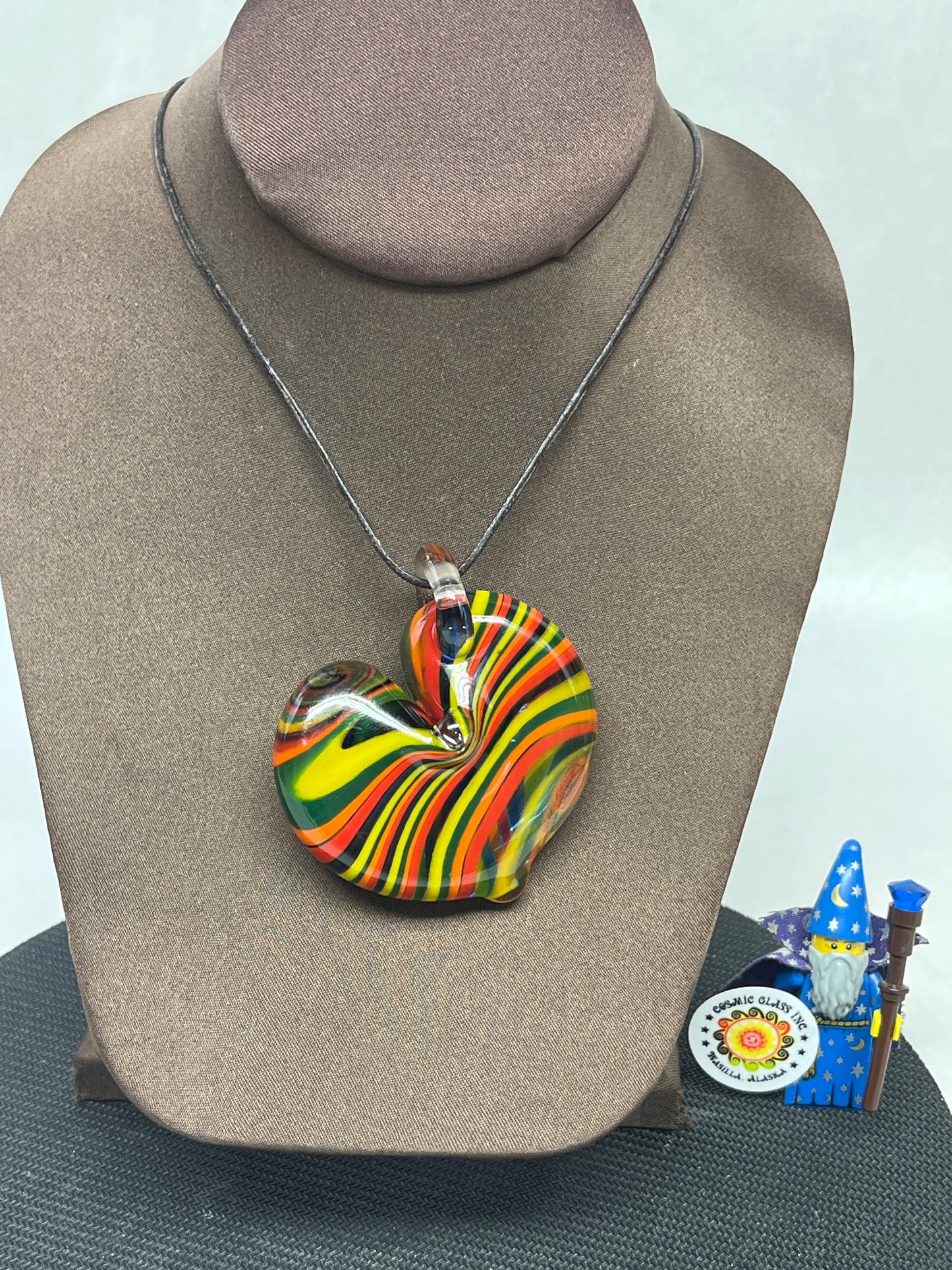Rainbow Heart Pendant