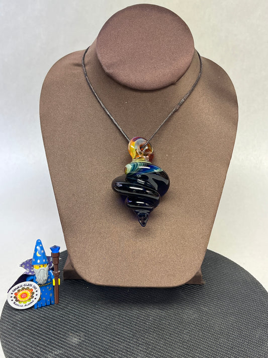 Spiral of color Pendant