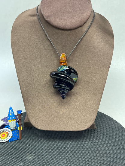 Spiral of color Pendant