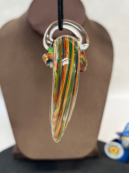 Rainbow Heart Pendant