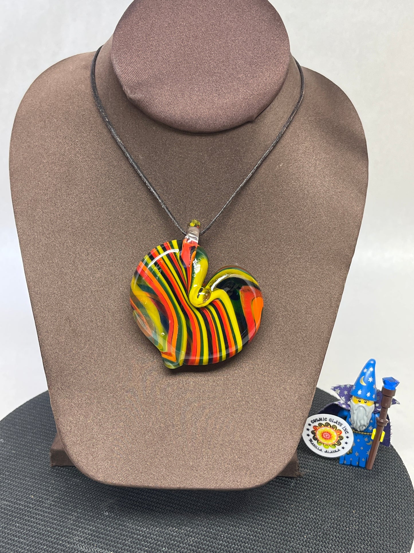 Rainbow Heart Pendant