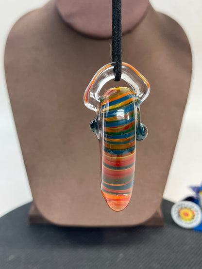 Rainbow Heart Pendant