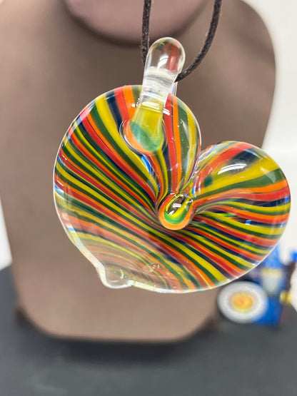 Rainbow Heart Pendant