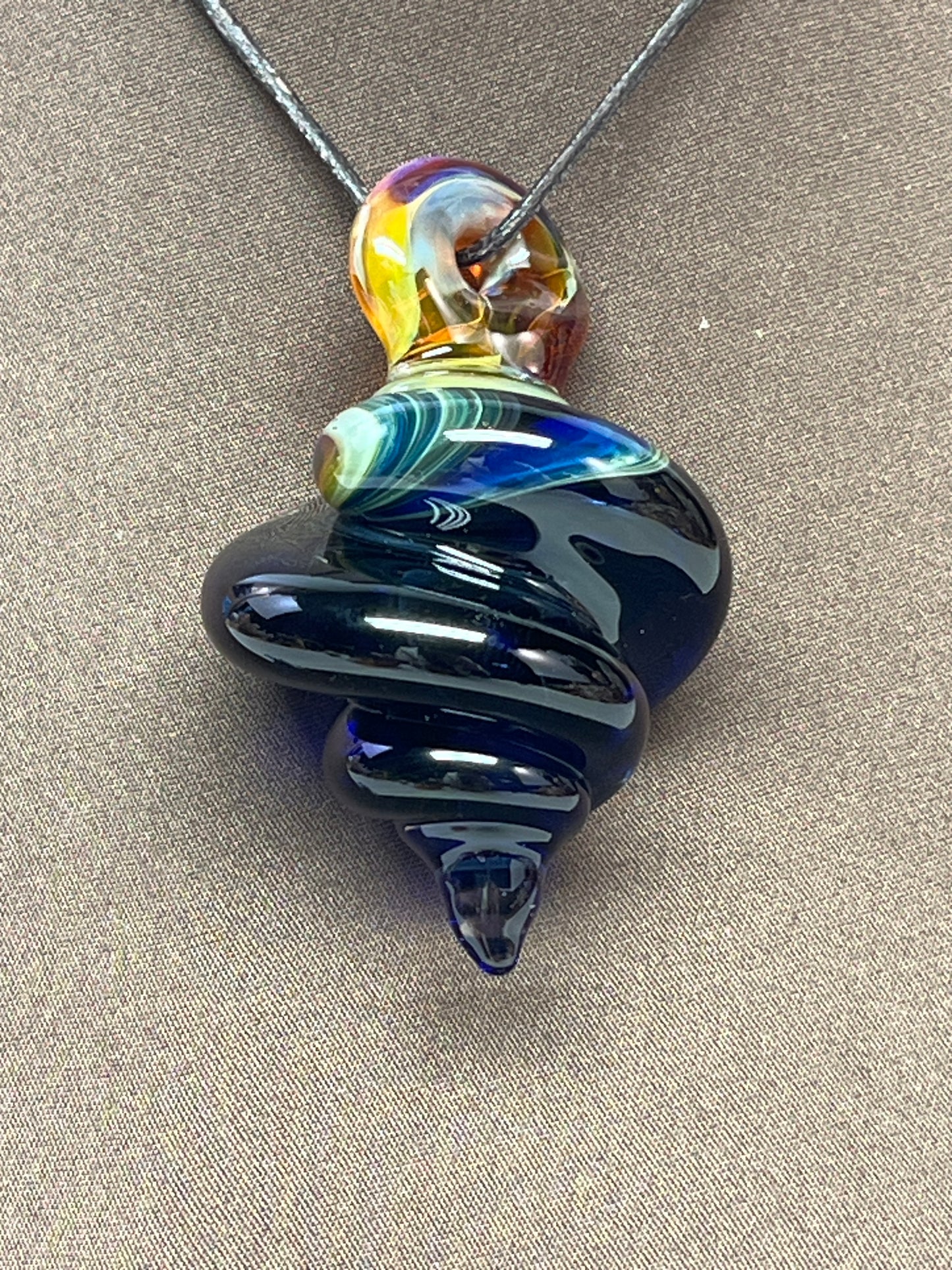 Spiral of color Pendant