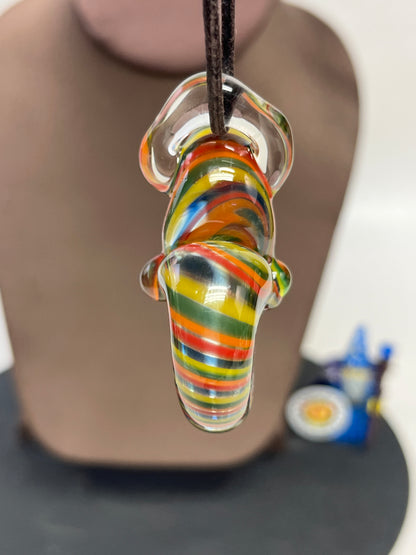 Rainbow Heart Pendant