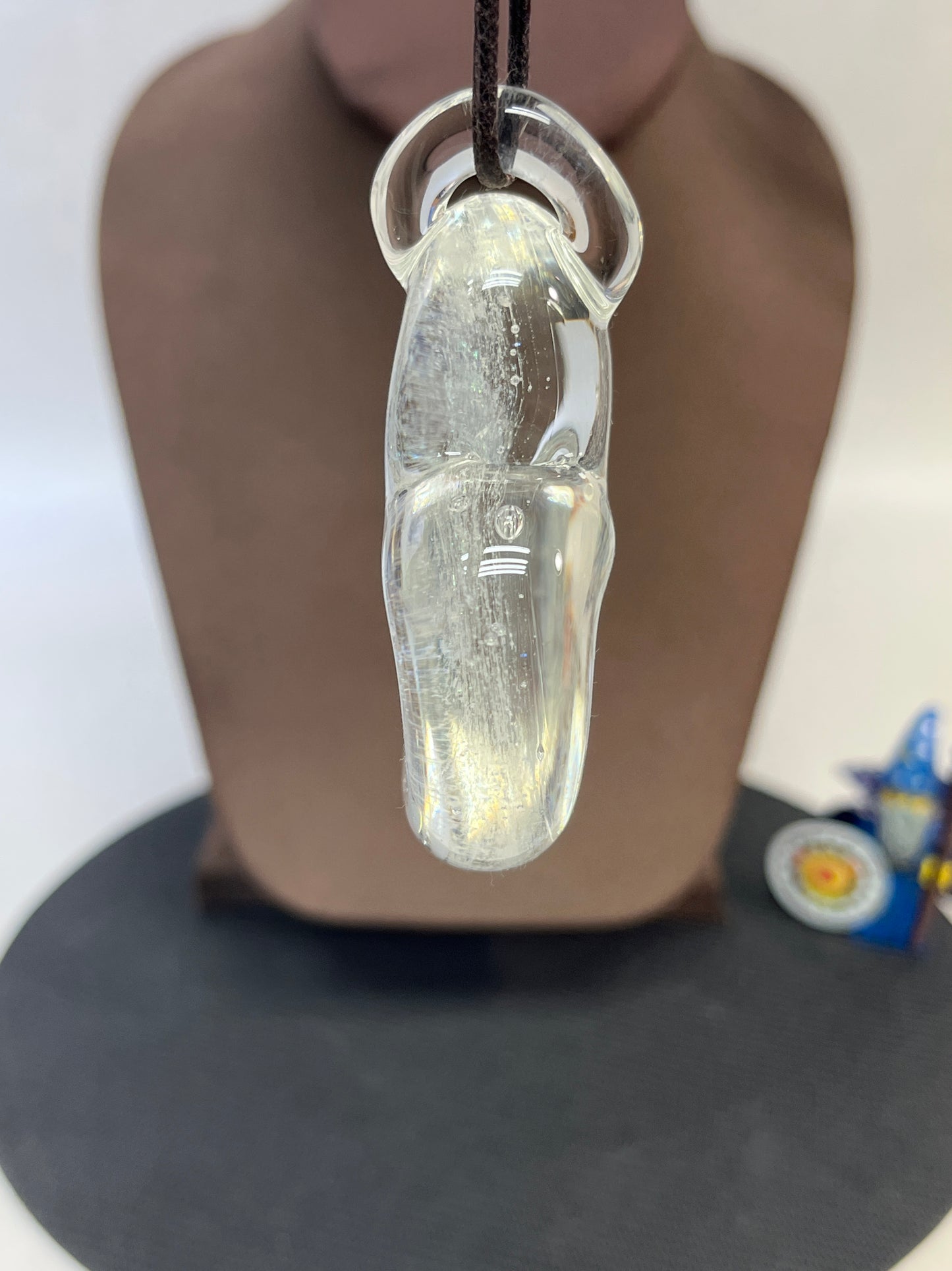 Dichroic Galaxy Heart Pendant