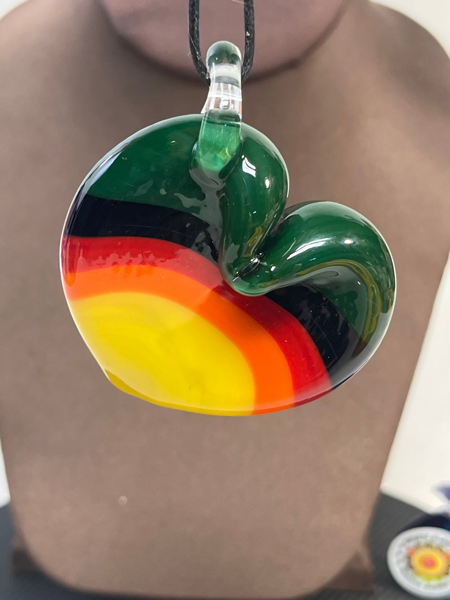 Rainbow Heart Pendant