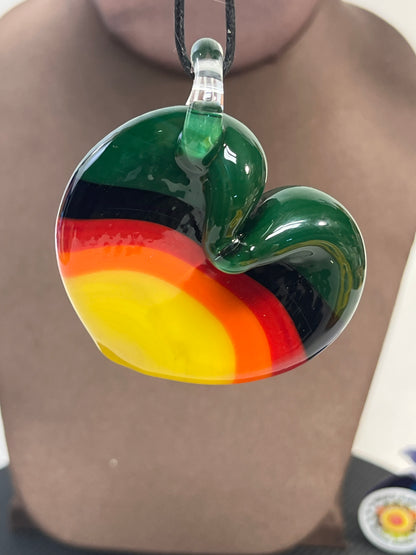 Rainbow Heart Pendant