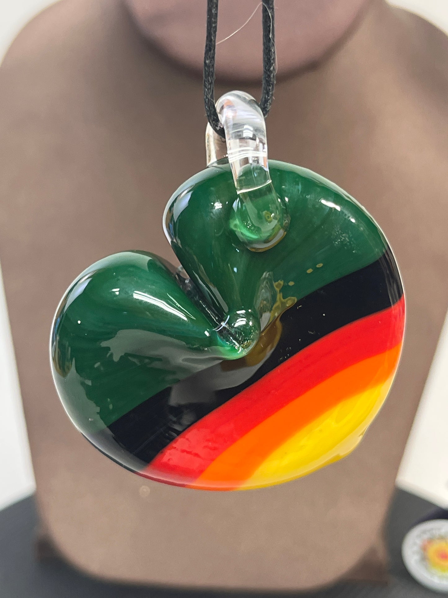 Rainbow Heart Pendant