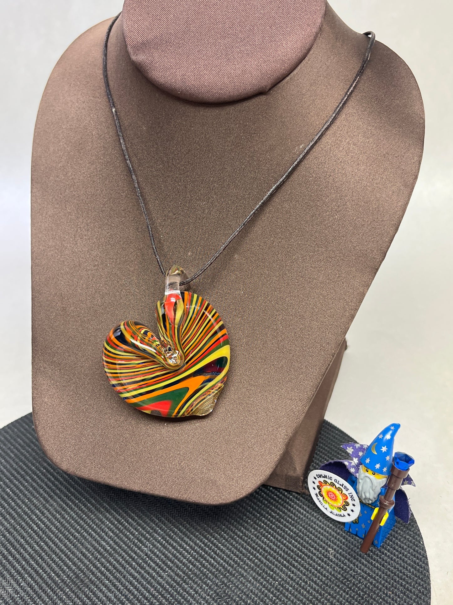 Rainbow Heart Pendant