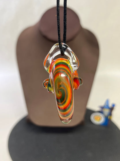 Rainbow Heart Pendant