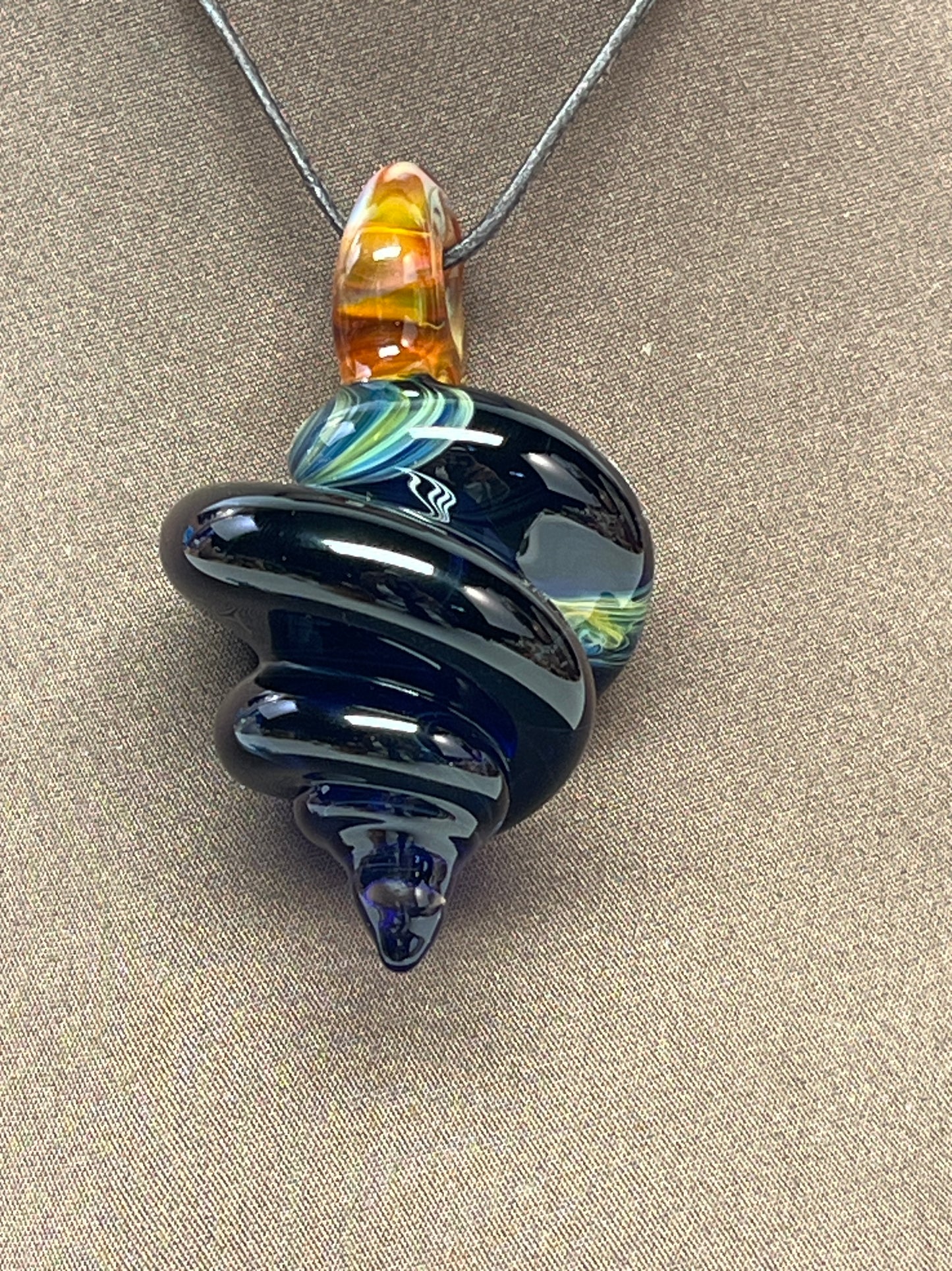 Spiral of color Pendant