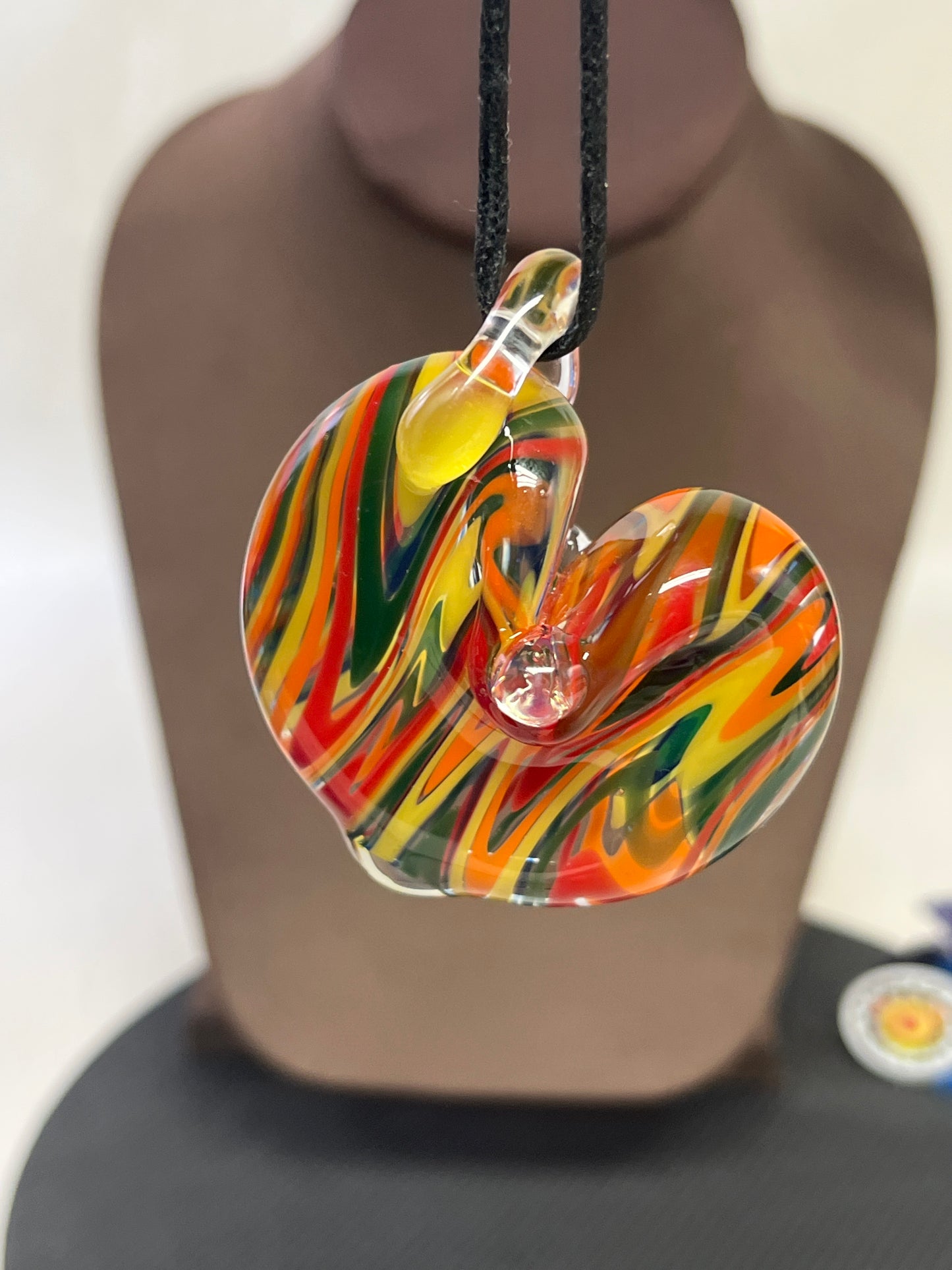 Rainbow Heart Pendant
