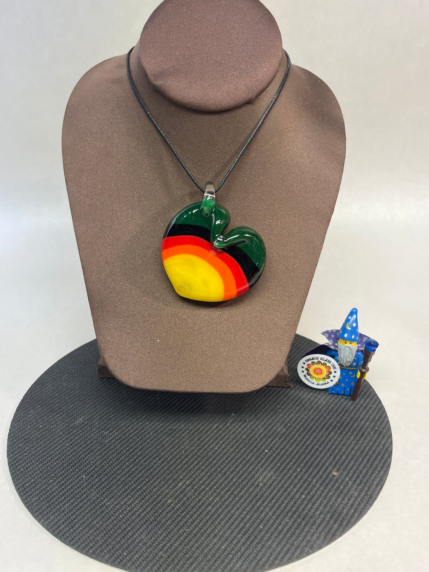 Rainbow Heart Pendant