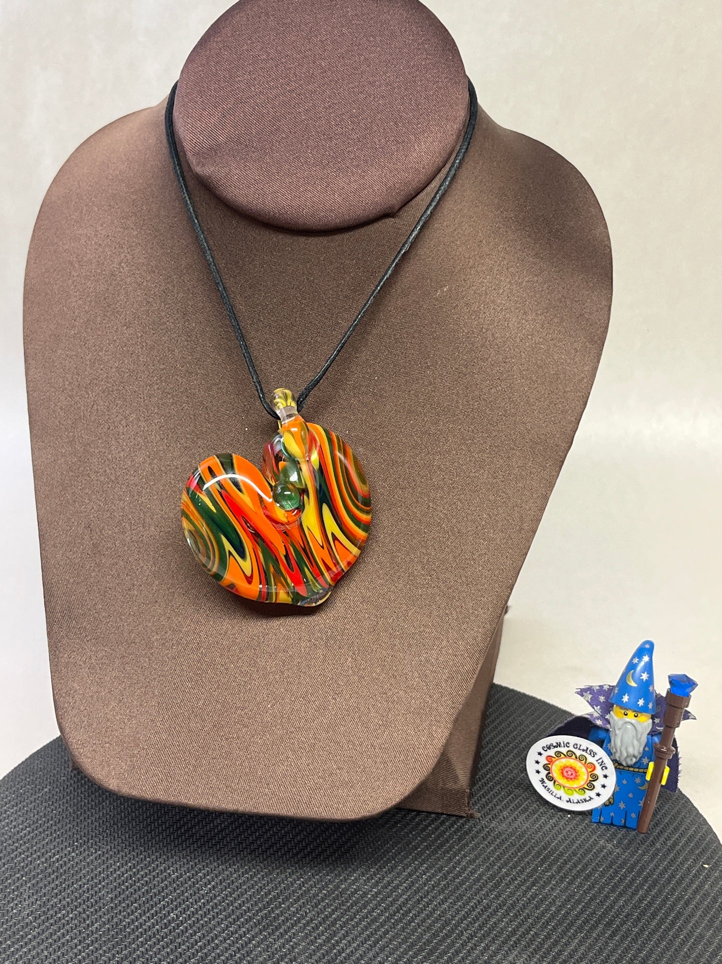 Rainbow Heart Pendant
